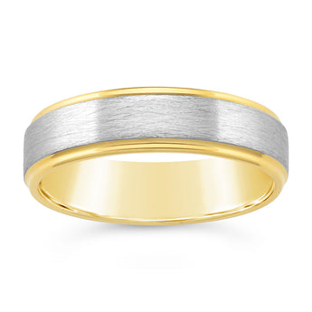 6mm Stainless Steel Gents Ring