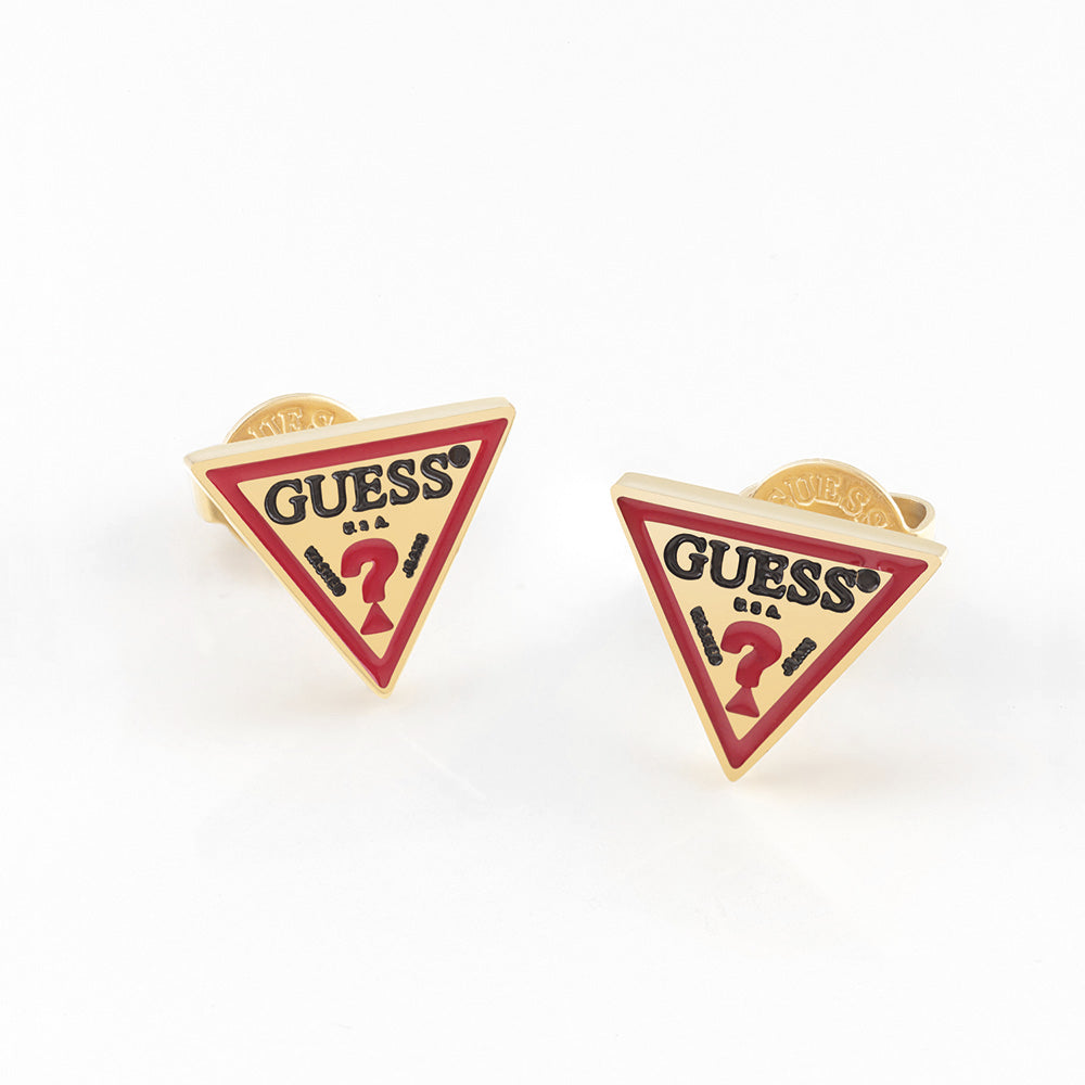 Guess triangle deals earrings