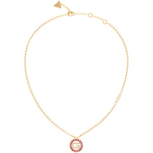 Load image into Gallery viewer, Guess Gold Plated Stainless Steel 16-18&quot; Rose Baguette Chain