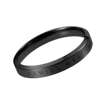 Load image into Gallery viewer, Daniel Wellington Stainless Steel Classic Ring Black