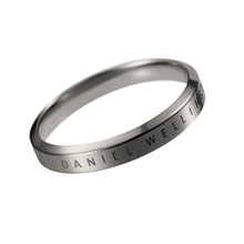 Load image into Gallery viewer, Daniel Wellington Stainless Steel Classic Ring Anthracite Grey