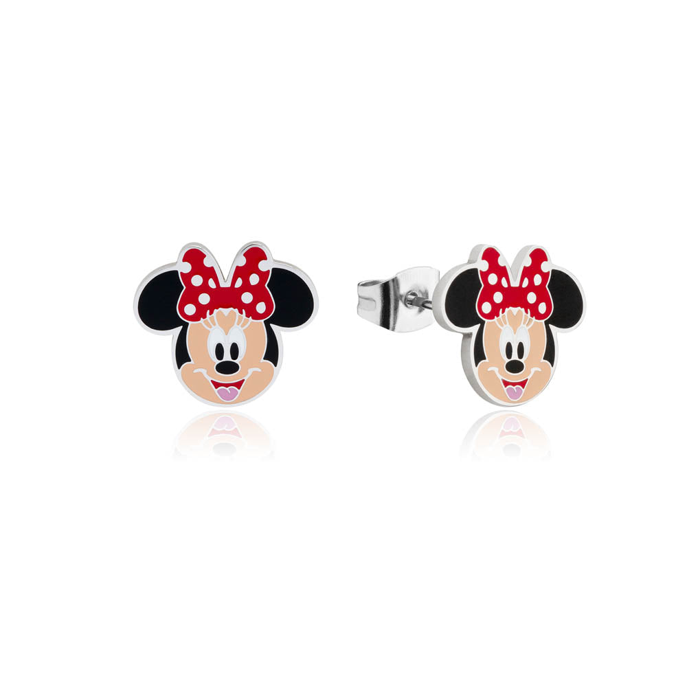 Disney Stainless Steel Minnie Stud Earrings