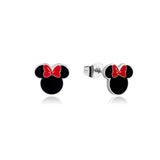 Couture Kingdom Disney Stainless Steel Minnie Silhouette Stud Earrings