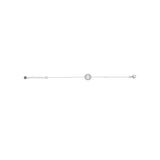 Emporio Armani Sterling Silver Key Basics CZ Bracelet