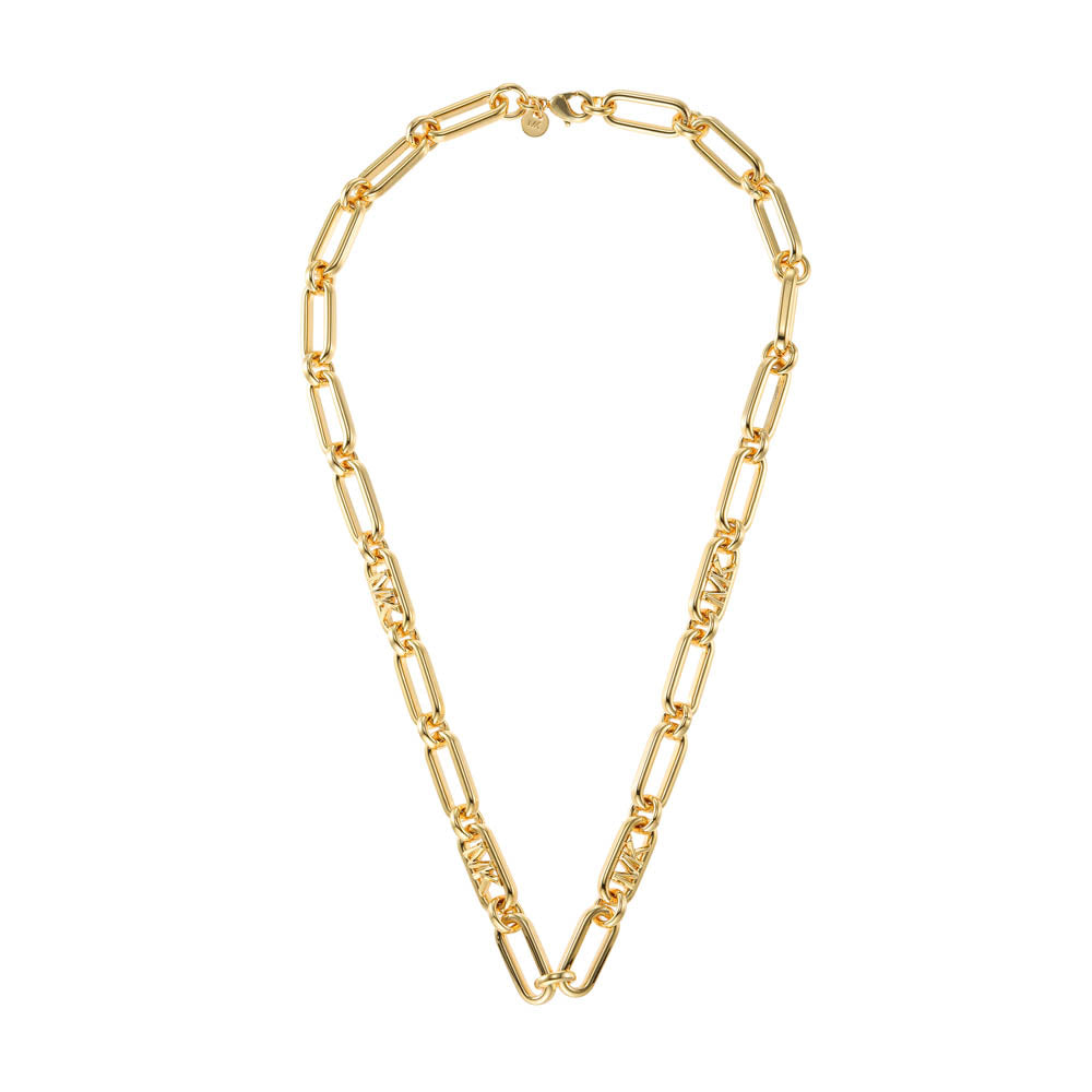Michael Kors 14ct Gold Plated Brass Premium Empire Link Chain