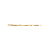 Michael Kors 14ct Yellow Gold Plated Brass Premium Empire Link Chain Bracelet