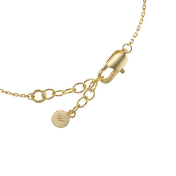 Emporio Armani Gold Plated Brass Sentimental Mother Of Pearl Bracelet