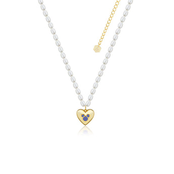 Couture Kingdom Disney Mickey Mouse Pearl Necklace