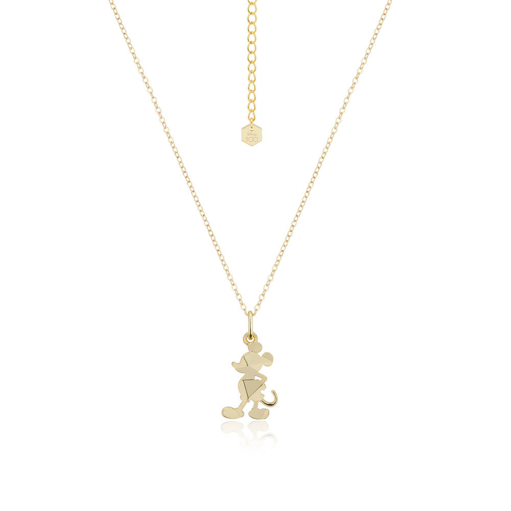 Disney Mickey Mouse Facet Necklace