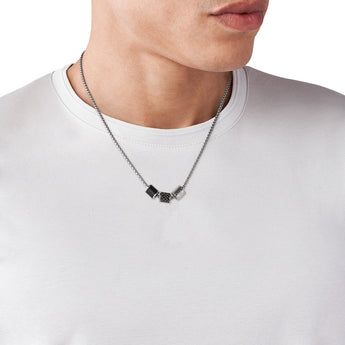 Emporio Armani Stainless Steel Key Basic Chain