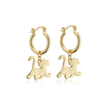 Couture Kingdom Disney Simba Hoop Earrings