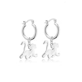 Couture Kingdom Disney Simba Hoop Earrings