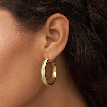 Fossil Yellow Gold Plated Stainless Steel  Harlow Earring
