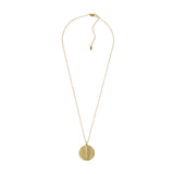 Fossil Yellow Gold Plated Stainless Steel  Harlow Pendant with Chain