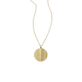 Fossil Yellow Gold Plated Stainless Steel  Harlow Pendant with Chain