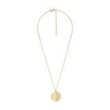 Fossil Yellow Gold Plated Stainless Steel  Harlow Pendant with Chain