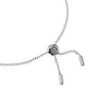 Load image into Gallery viewer, Fossil Silver Plated Stainless Steel Drew ID Bracelet