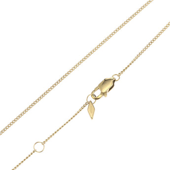 Fossil Yellow Gold Plated Stainless Steel Drew Bar Pendant with Chain