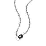 Emporio Armani Stainless Steel Key Basic Pendant With Chain