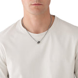 Emporio Armani Stainless Steel Key Basic Pendant With Chain