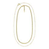 Fossil Yellow Gold Plated Stainless Steel Chain Set