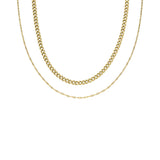 Fossil Yellow Gold Plated Stainless Steel Chain Set