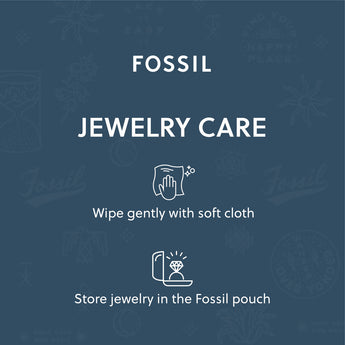 Fossil Stainless Steel Bold 48+8cm Chain
