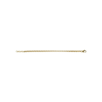 Fossil Yellow Gold Plated Stainless Steel Jewelry 20+2cm Bracelet