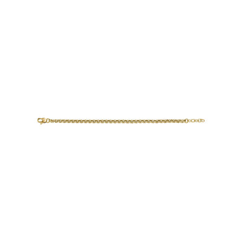 Fossil Yellow Gold Plated Stainless Steel Jewelry 20+2cm Bracelet