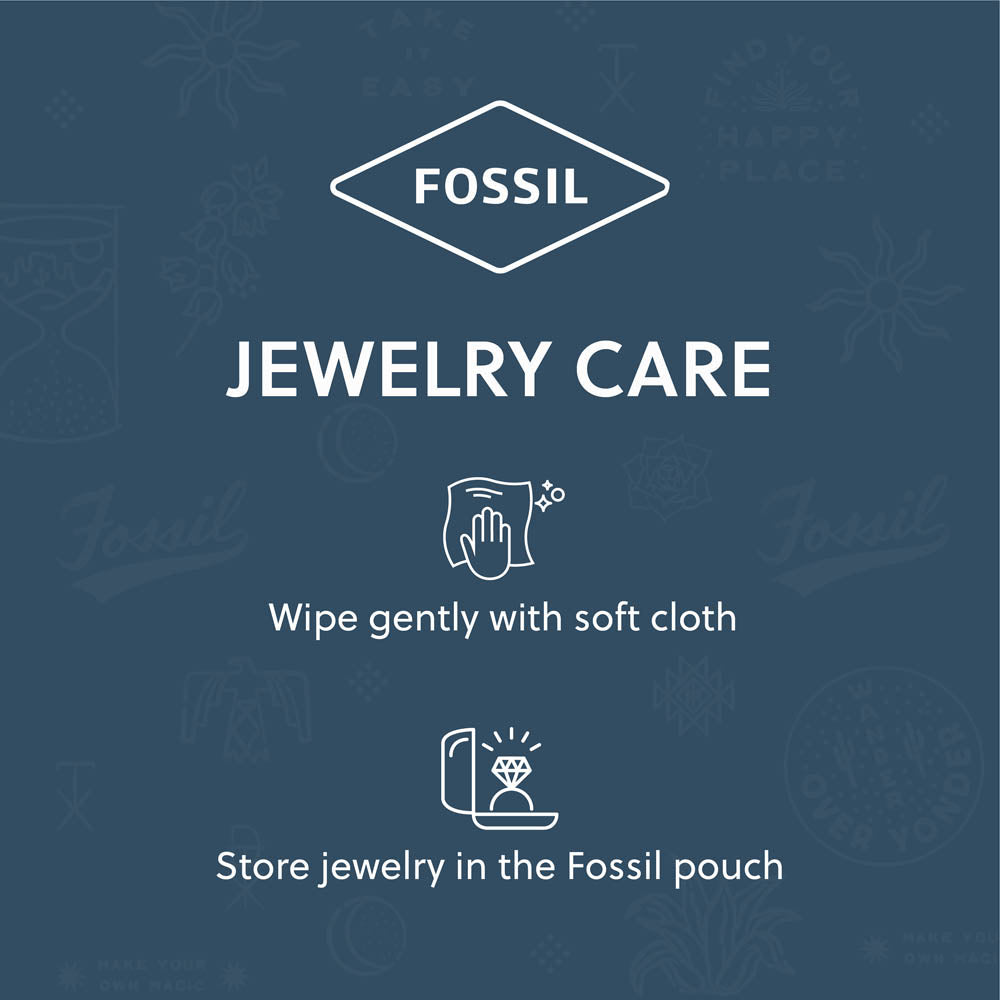 Fossil Stainless Steel Jewelry 20+2cm Bracelet