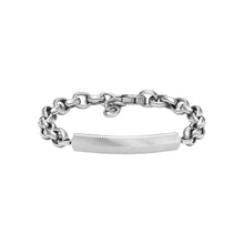 Load image into Gallery viewer, Fossil Stainless Steel Harlow Textured 22cm Bracelet
