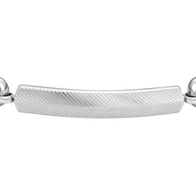 Load image into Gallery viewer, Fossil Stainless Steel Harlow Textured 22cm Bracelet