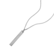 Load image into Gallery viewer, Fossil Stainless Steel Drew Pendant with Chain
