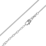 Fossil Stainless Steel Drew Pendant with Chain