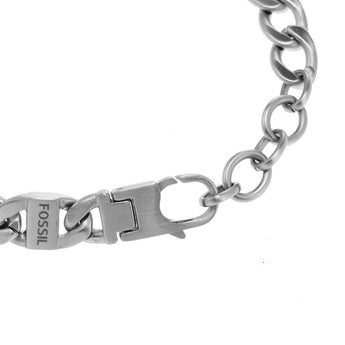 Fossil Stainless Steel Drew ID 22.4cm Bracelet