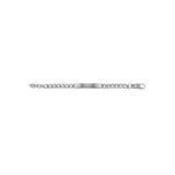 Fossil Stainless Steel Drew ID 22.4cm Bracelet