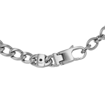 Fossil Stainless Steel Drew ID 20.7cm Bracelet