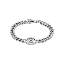 Load image into Gallery viewer, Emporio Armani Stainless Steel Logo Chain Bracelet