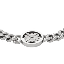 Load image into Gallery viewer, Emporio Armani Stainless Steel Logo Chain Bracelet
