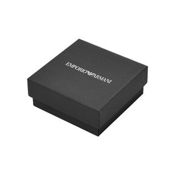 Emporio Armani Stainless Steel Logo Chain Bracelet