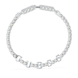 Guess Stainless Steel Tennis Bracelet