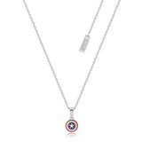 Couture Kingdom Disney Stainless Steel Captain America Pendant On Chain
