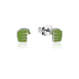 Couture Kingdom Disney Stainless Steel Hulk Enamel Stud Earrings