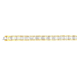 Stainless Steel Greek Key 20.3cm Bracelet