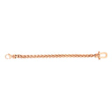 Stainless Steel Fancy Wheat 21cm Bracelet