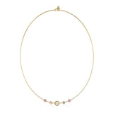 Guess Gold-Plated Stainless-Steel Crystals And 4G Charms 16-18" Chain