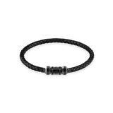 Guess Exagon Leather Bracelet