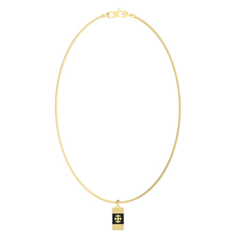 Guess Rebel Tag Necklace