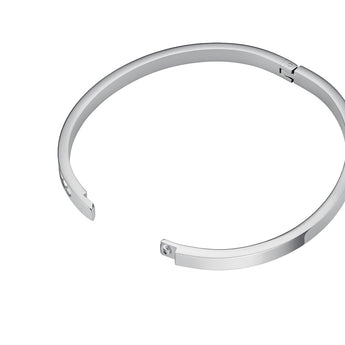 Rosefield Crystal Silver Bangle
