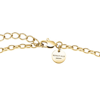 Rosefield Bow Link Studs Bracelet